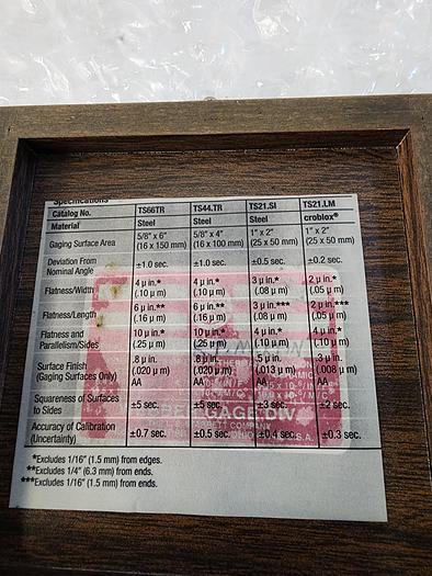 Used STARRETT GAGE DIVISION ALIGNER TOOLING, PANASONIC TV CAMERA WV-1600