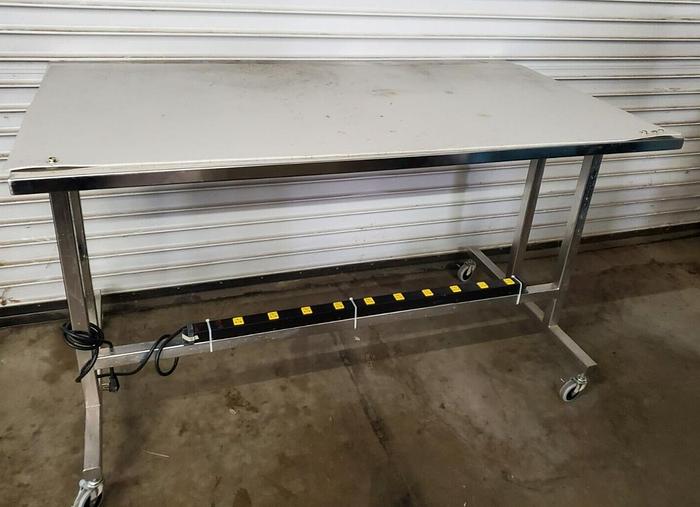 Used TERRA UNIVERSAL STAINLESS STEEL TABLE 60''  X 34''