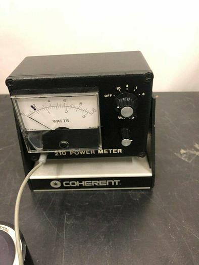 Used COHERENT 210 POWER METER 210 Laser Power Meter Sensor Head