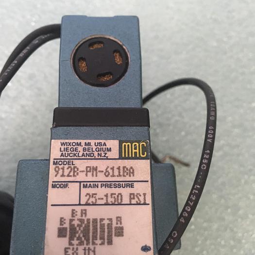 Used MAC 912B-PM-611BA