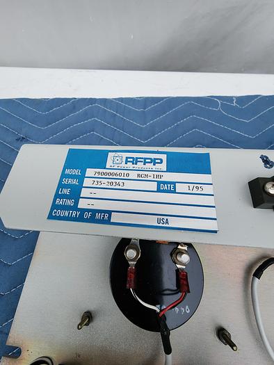 Used RF POWER PRODUCTS 7900006010