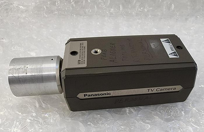 Used STARRETT GAGE DIVISION ALIGNER TOOLING, PANASONIC TV CAMERA WV-1600