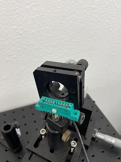 Used NEWPORT PRC-3 PROBE STATION ELECTRO ABSORTION OPTIC ASSEMBLY 24 L x 18W x 11H