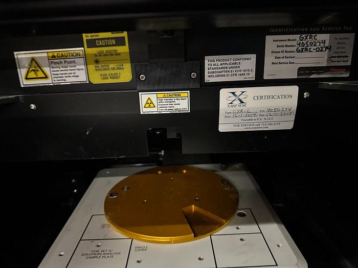 Used THERMO MICROXR MICROBEAM XRF SYSTEM MODEL GXRC