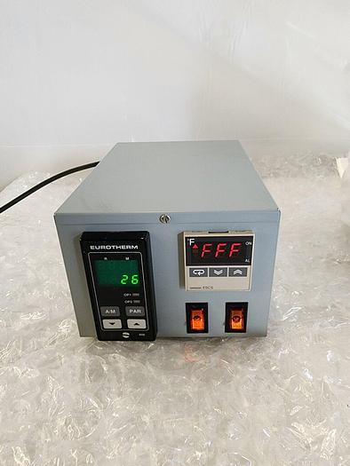 Used EUROTHERM 808 TEMPERATURE CONTROL WITH OMROM E5CS