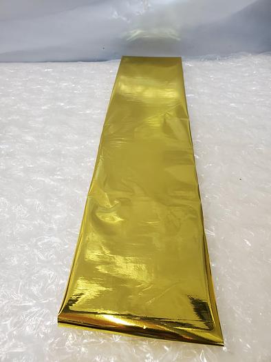 Used ARTUS PLASTIC SHEET GOLD 5X20X.00075