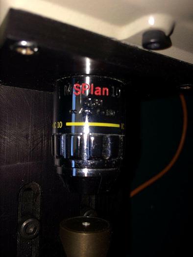 Used OLYMPUS MS PLAN 10 OBJECTIVE 0.30 f=180 IC10