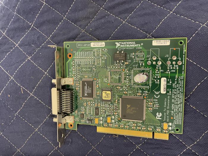 Used NATIONAL INSTRUMENTS PCI-GPIB  183617J-01