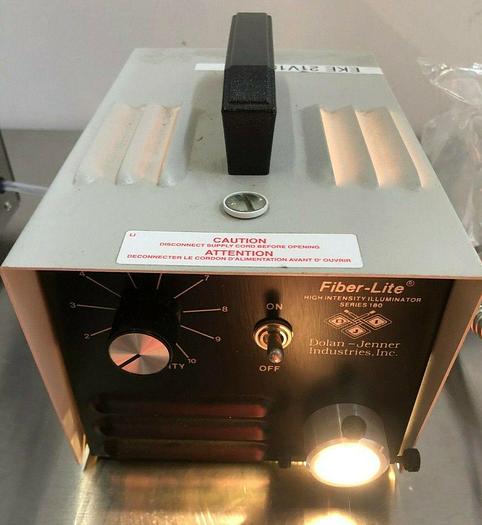 Used FIBER-LITE HIGH INTENSITY ILLUMINATOR 180