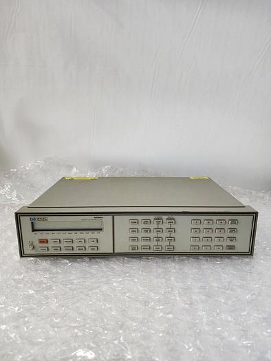Used HEWLETT PACKARD 3488A SWITCH CONTROL UNIT