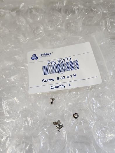 Used DYMAX SPARE SCREWS