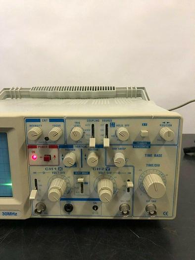 Used BK PRECISION 2120B DUAL TRACE OSCILLOSCOPE
