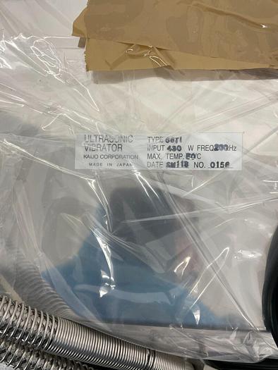 KAIJO CORPORATION ULTRASONIC VIBRATOR 66TI GRANVILLE PHILLIPS