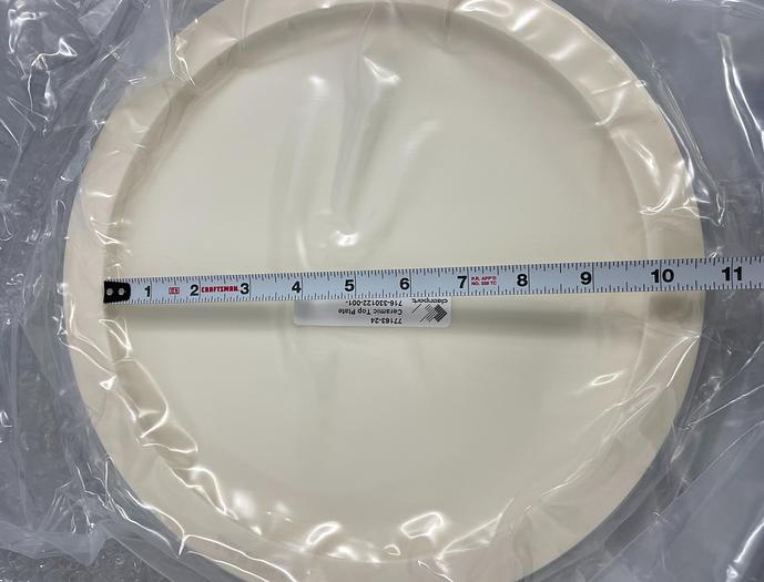 Used LAM RESEARCH 716-330122-001 CERAMIC TOP PLATE