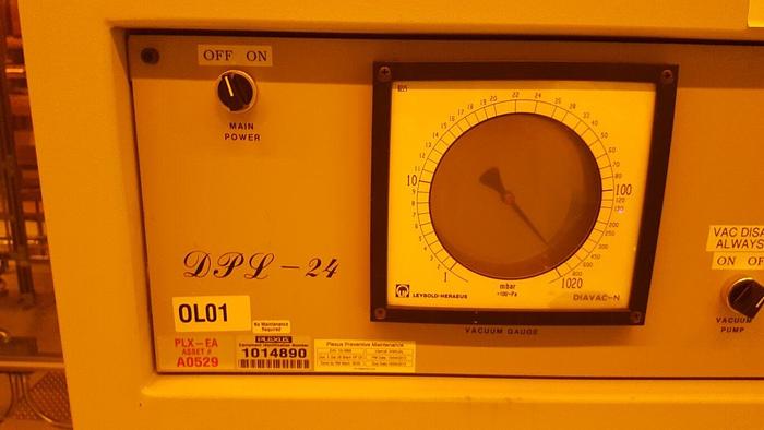 Used OPTEK DPL 24 DIFFERENTIAL PRESSURE LAMINATOR
