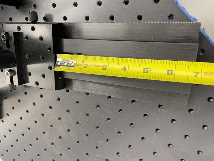 Used NEWPORT PRC-3 PROBE STATION ELECTRO ABSORTION OPTIC ASSEMBLY 24 L x 18W x 11H