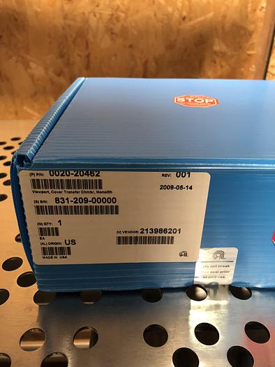 Used AMATS 0020-20462 VIEWPORT, COVER TRANSFER CHAMBER QTY 2