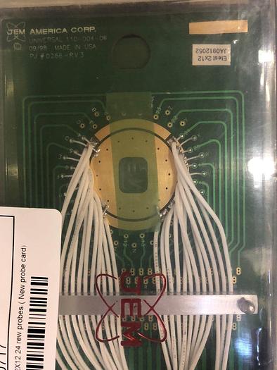 Used JEM 110-004-06 ETS 2X1224 REW PROBES CARD