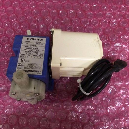Used PULSAFEEDER X100-XA-DCAA099 CHEM-TECH Series 150.