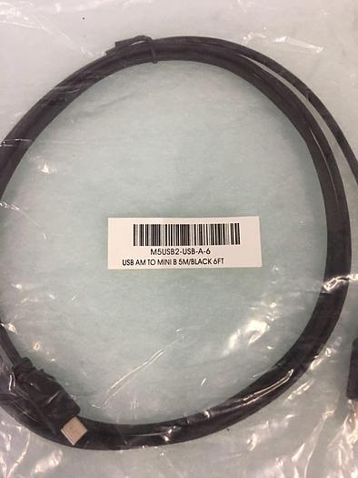 Used USB CABLE 6FT M5USB2-USB-6
