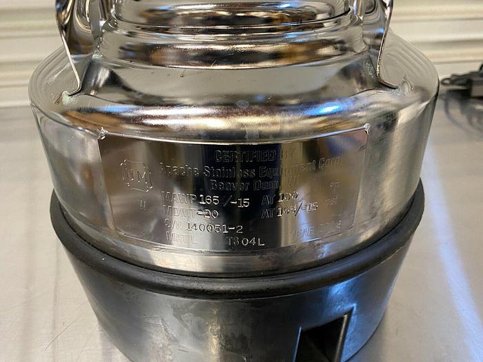 Used APACHE STAINLESS EQUIPMENT CORP. T304L NAW 165-15 AT 100