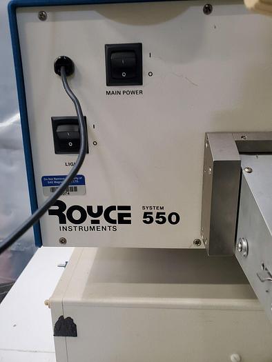 Used Royce Instruments System 550 WIRE BOND PULL TESTER