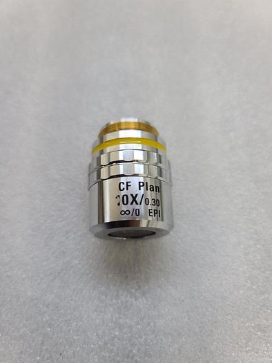 Used NIKON 10X- 0.30 WD 16.5 OBJECTIVE