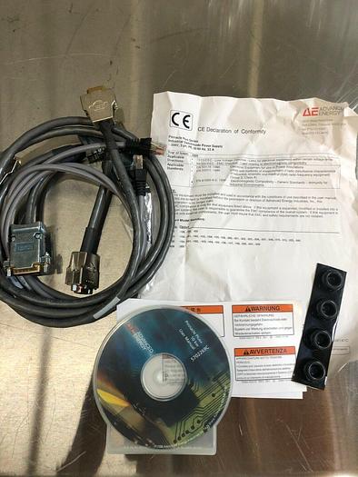 Used ADVANCED ENERGY 3152439-300C cables,advanced energy pinnacle plus 10kw manual 57
