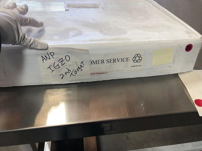 ORYX TARGET AANPORYX010713 , Bonded IGZO Target , 13.505'' x 0.25''T