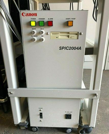 Used CANON ROTARY SPINSTAND RS-5820U-BT SPINSTAND CONTROLLER SPIC2005A