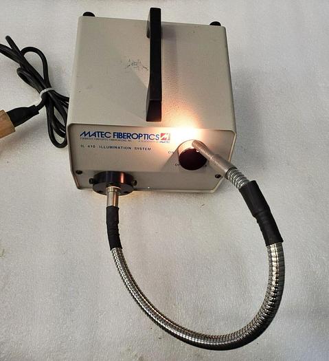 Used MATEC FIBER OPTICS IL 410 ILUMINATOR