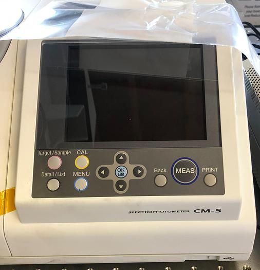 Used KONICA MINOLTA SPECTROPHOTOMETER CM-5