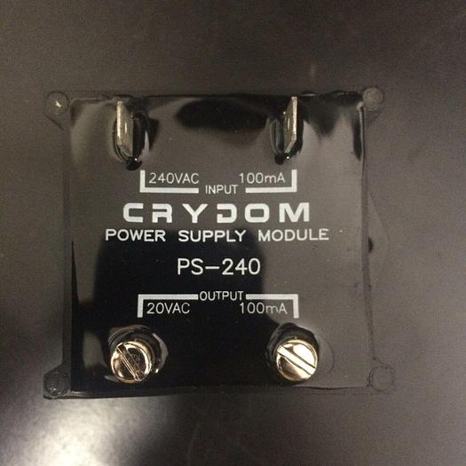 Used CRYDOM PS-240 POWER SUPPLY MODULE
