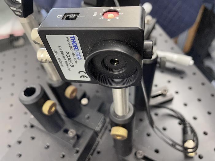 Used NEWPORT PRC-3 PROBE STATION ELECTRO ABSORTION OPTIC ASSEMBLY 24 L x 18W x 11H