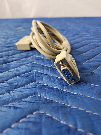 Used 25-PIN MALE TO FEMALE SERIAL CABLE