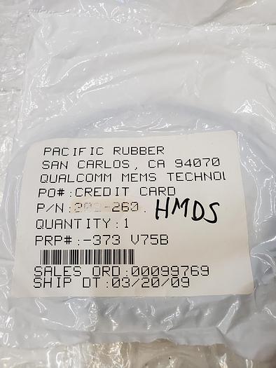 Used PACIFIC RUBBER O-RING 202-260