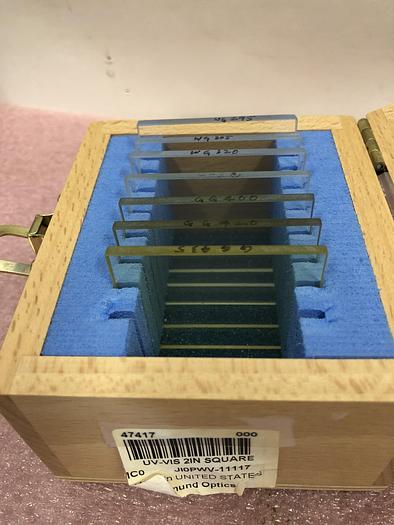 Used EDMUND OPTICS UV-VIS 2IN KIT #47-417 SQUARE