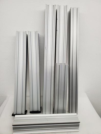 Used LOT OPTICAL MOUNTS ALUMMINUM VARIOUS SIZES 