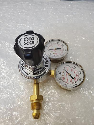 Used HARRIS 25GX-145 COMPRESSED GAS REGULATOR