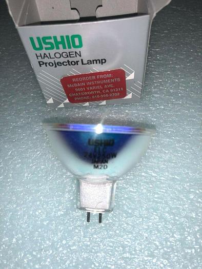Used USHIO HALOGEN PROJECTOR LAMP 24V250W