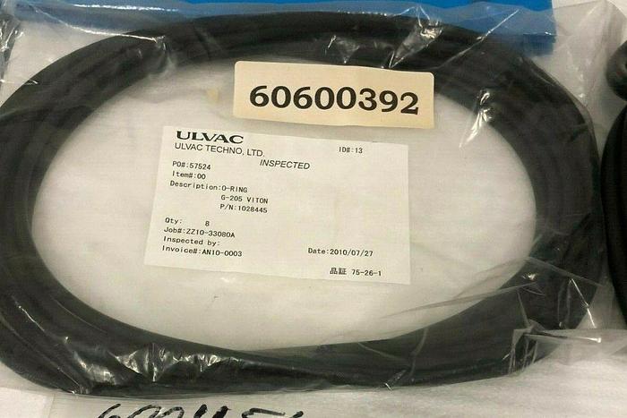 Used ULVAC O-RING G-205 VITON 60600392