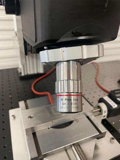 Used MITUTOYO MICROSCOPE WITH DIGITAL MICROMETERS (THORLABS TABLE SOLD SEPARATE)