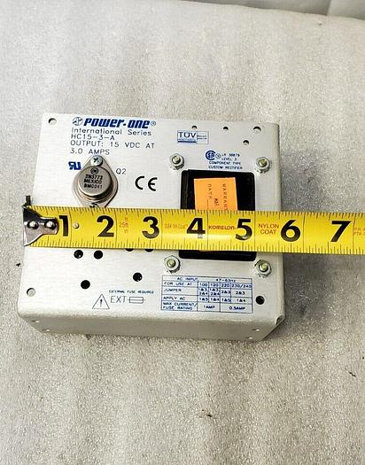 Used POWER ONE INTERNATIONAL SERIES HC15-3-A