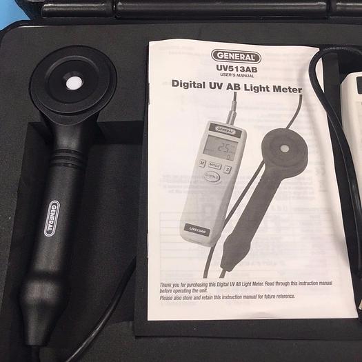 GENERAL UV513AB UV AB DIGITAL LIGHT METER