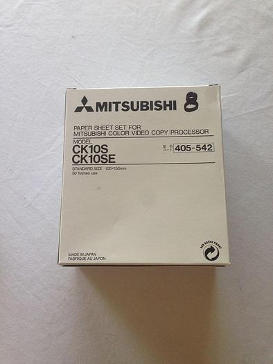 Used Mitsubishi Color Video Copy Processor Paper Set Model #CH10S CK10SE  405-542