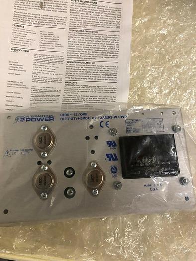 Used INTERNATIONAL POWER IHD5-12-OVP