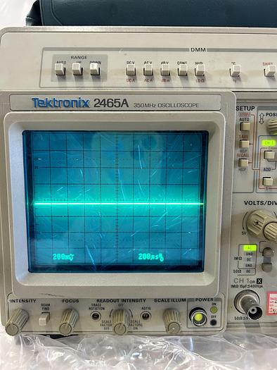 Used TEKTRONIX 2465A 350MHz OSCILLOSCOPE