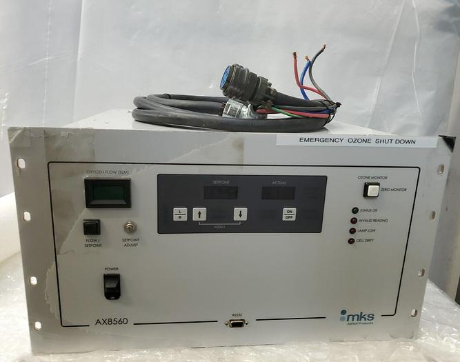 Used MKS AX8560-4100-R OZONE GENERATOR