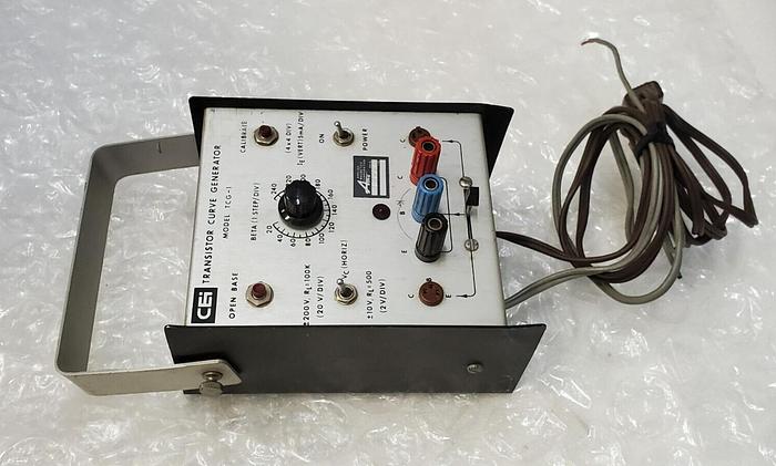 Used CEI TCG-1 Transistor Curve Generator