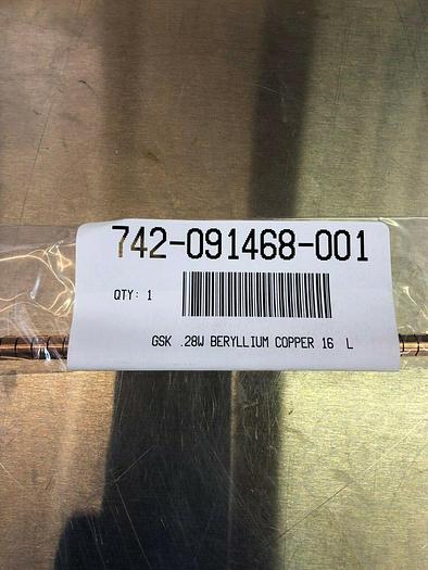 Used 742-091468-001 GASKET BE CU STRIP .28 WIDE QTY 10